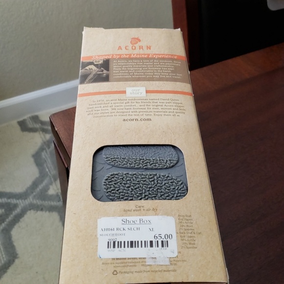 Acorn slipper sock - Picture 8 of 8